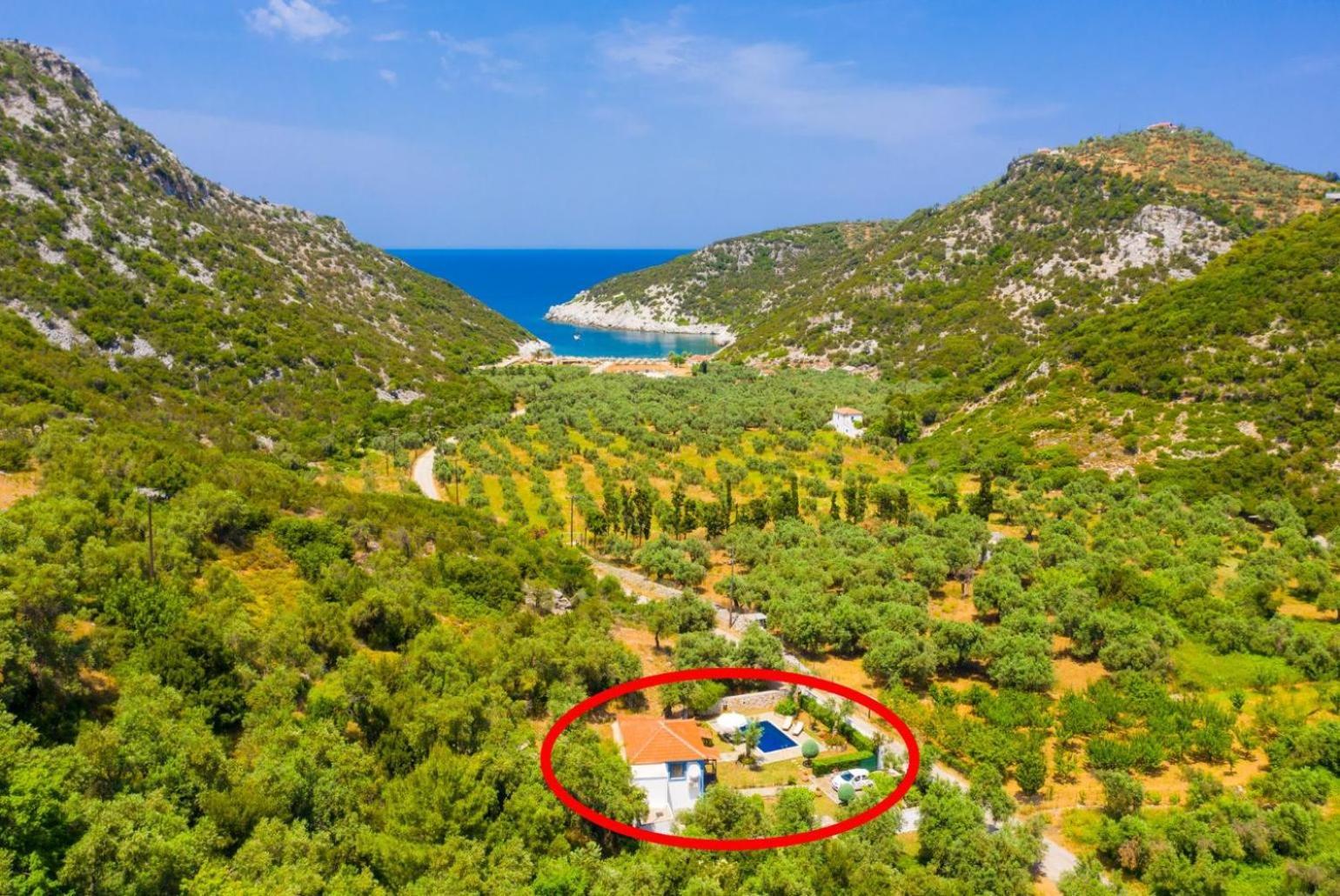 Villa Glysteri Panormos  Exterior photo